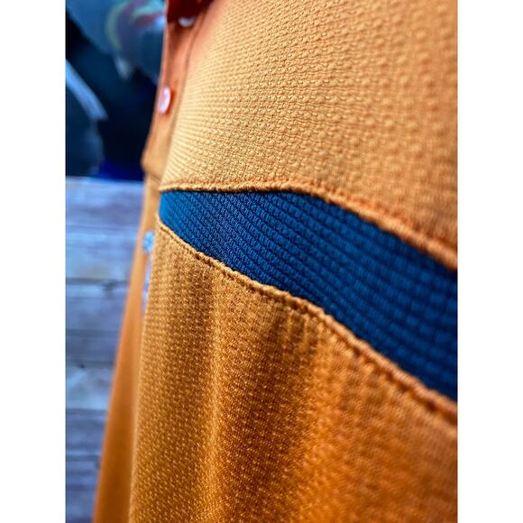 Syracuse Polo Shirt Mens XL Orange Vintage Nike Team NCAA Basketball Golfer - Picture 10 of 15